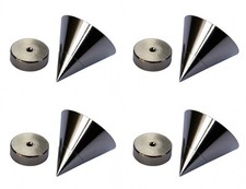 4x PIEDINO CASSE Hi End REGOLABILE spikes casse diffusori audio punta hi-fi