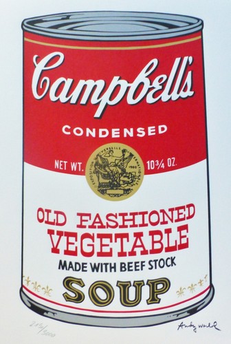 Andy warhol campbells - campbells', zuppa