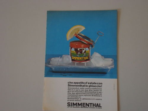 Advertising pubblicità 1963 - pubblicità,
