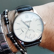 MODA ELEGANTE UOMO OROLOGIO