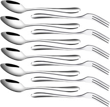 12 Pezzi Forchette E Cucchiai