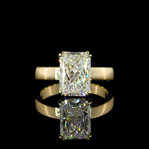Anello fidanzamento oro - anello, di