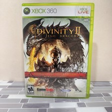 DIVINITY II: EGO DRACONIS 2 (Xbox 360) Gamestop edizione preordine custodia e disco