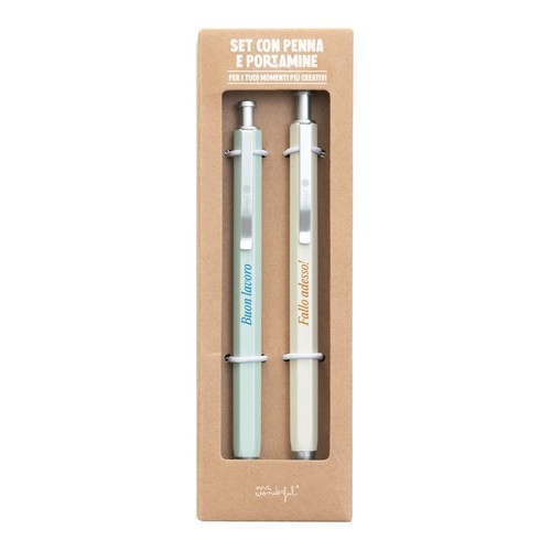 Set con penna - , e