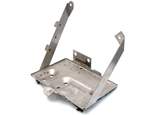Porta batteria acciaio inox