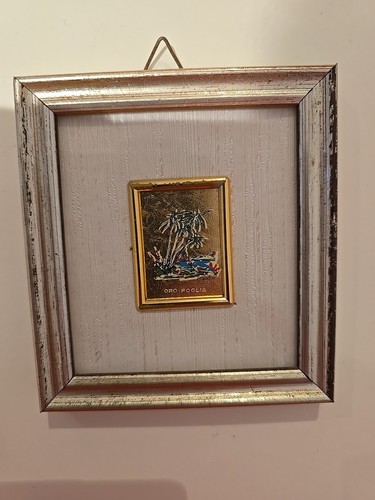 Quadro foglia oro - quadro,