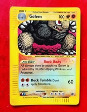 Lotto carte pokemon Golem
