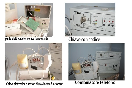 Centrale allarme antintrusione - centrale,
