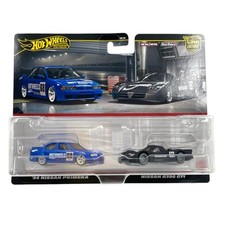 Modellino Auto Hotwheels 1/64 2 Pack '94 Nissan Primera/Nissan R390 GT1