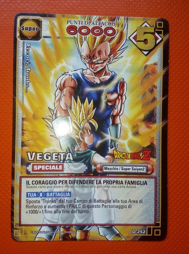 Dragon ball card game - game, vegeta