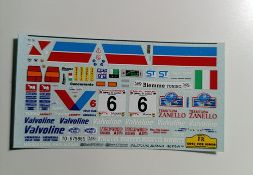 Decals lancia delta - decals,