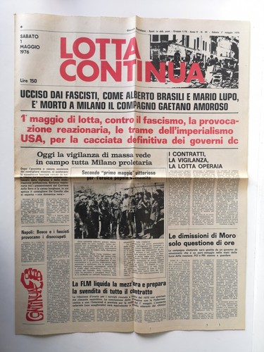 Quotidiano lotta continua - continua, 1