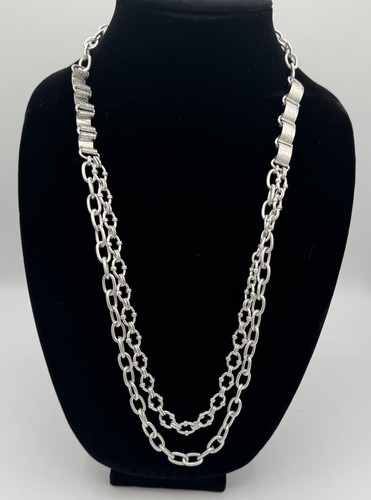 Collana catena grossa doppio