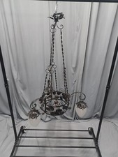 Lampadarioin Ferro Battuto Liberty Epoca 900