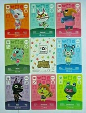 001-100 Animal Crossing 1 New Horizons Amiibo Card NS Switch 3DS scheda gioco 