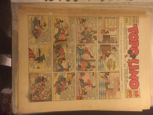 Topolino giornale anteguerra - topolino,