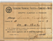 NAPOLI FEDERAZIONE FASCISTA