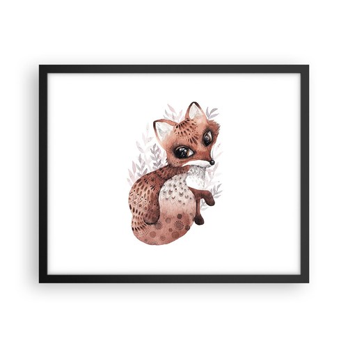 Poster 50x40cm volpe - poster,
