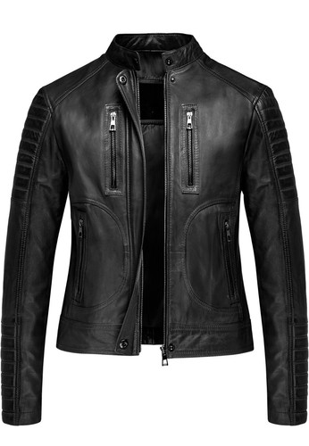 Giacca motociclista vera - giacca,