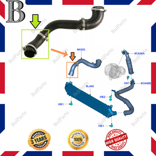 Turbo intercooler tubo - tubo,
