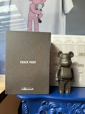 bearbrick 400% crack paint karimoku 2016 medicom toy