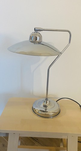Vintage chrome bauhaus table - vintage,