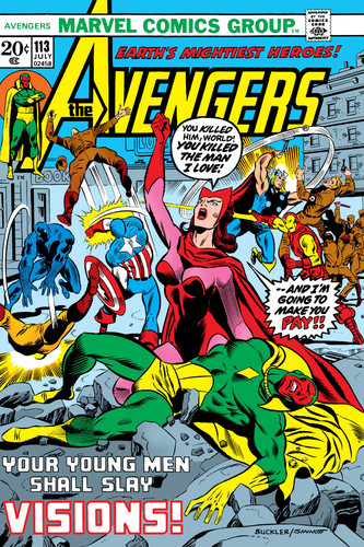 The avengers numero 113 poster - the,