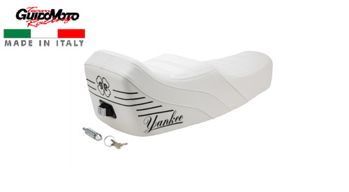 Sella yankee bianca vespa - sella,