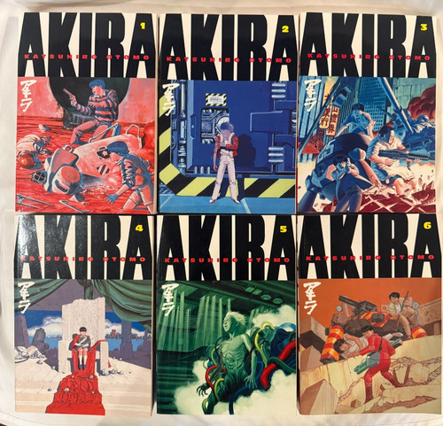 Akira manga inglese volumi 6 - akira,