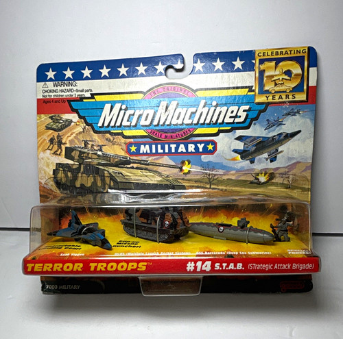 Micro machines military terror - micro,