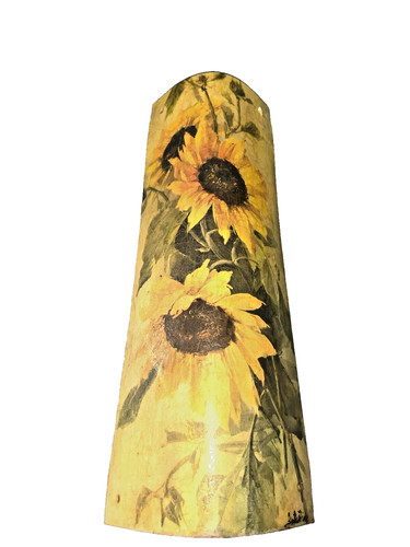 Tegola terracotta girasoli - in,