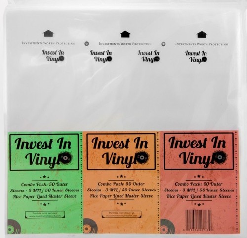 100 sleeves combo - lp,