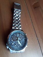 OROLOGIO CITIZEN CRONO PILOT  AS4020-52E eco drive perfette condizioni