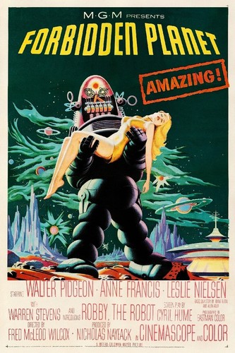 Forbidden planet film - planet,
