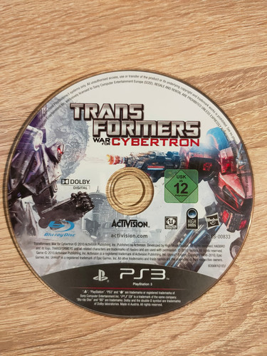Sony ps3 transformers war - sony, for