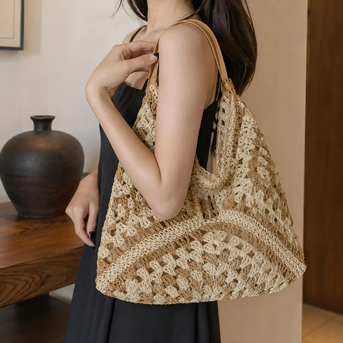 Borsa tracolla paglia - tracolla,