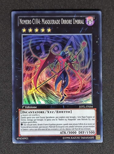 Numero c104 masquerade orrore - c104:,