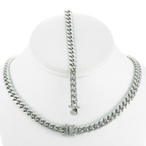 Set bracciale catena - set, maglia