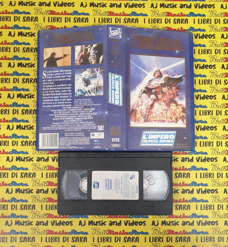Vhs film guerre stellari - film,