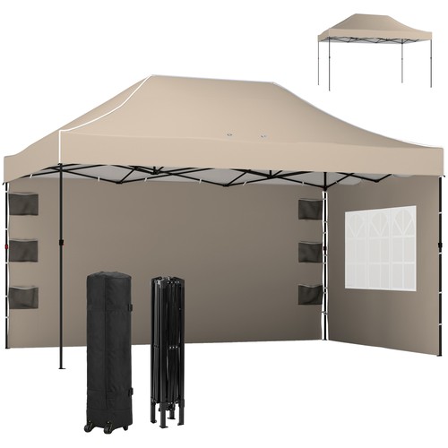 Outsunny gazebo pieghevole per - outsunny,