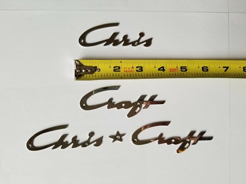 Chris craft emblems small - small, size