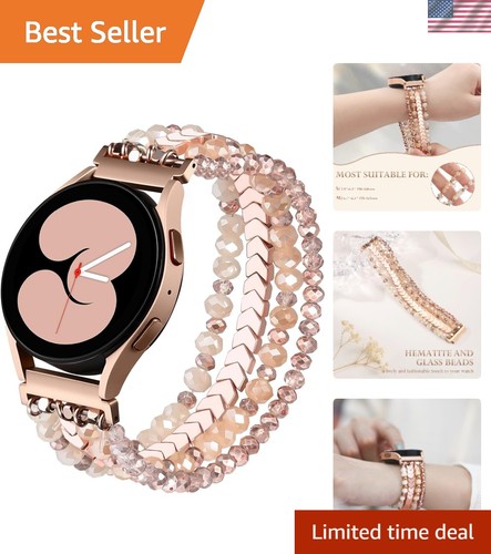 Cinturino bracciale perline - bracciale,