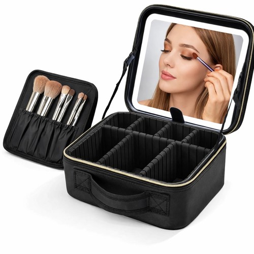 Borsa nera porta trucchi con - borsa,