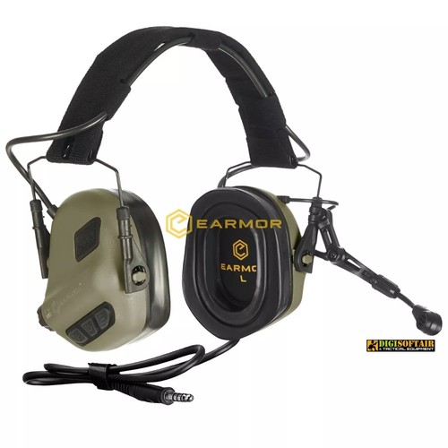 Tactical earmor m32 plus verdi - tactical,