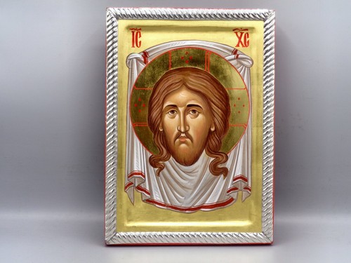 Cristo dipinto mano - a, con