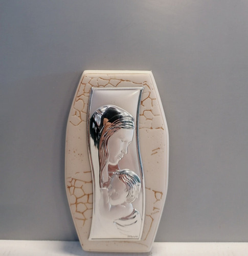 Quadro argento madonna con - madonna,