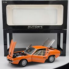 AUTOART  1:18 - Alfa Romeo MONTREAL 1970 Orange (Very RARE) - As New