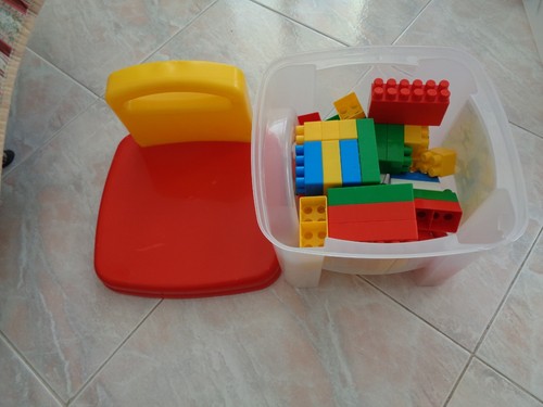 Sediolina bambini contenitore