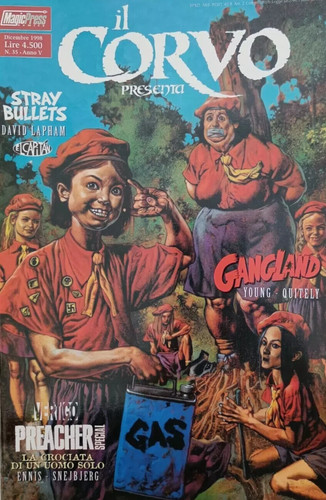 Fumetto corvo presenta - fumetto,