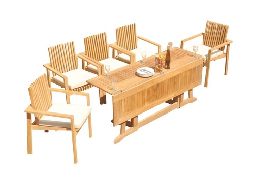Set pranzo 6pz grado teak - set,